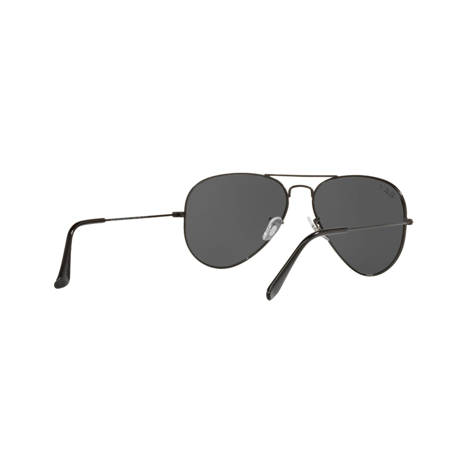 Lentes De Sol Aviator Large Metal Black Polarizados Ray-ban image number 7.0