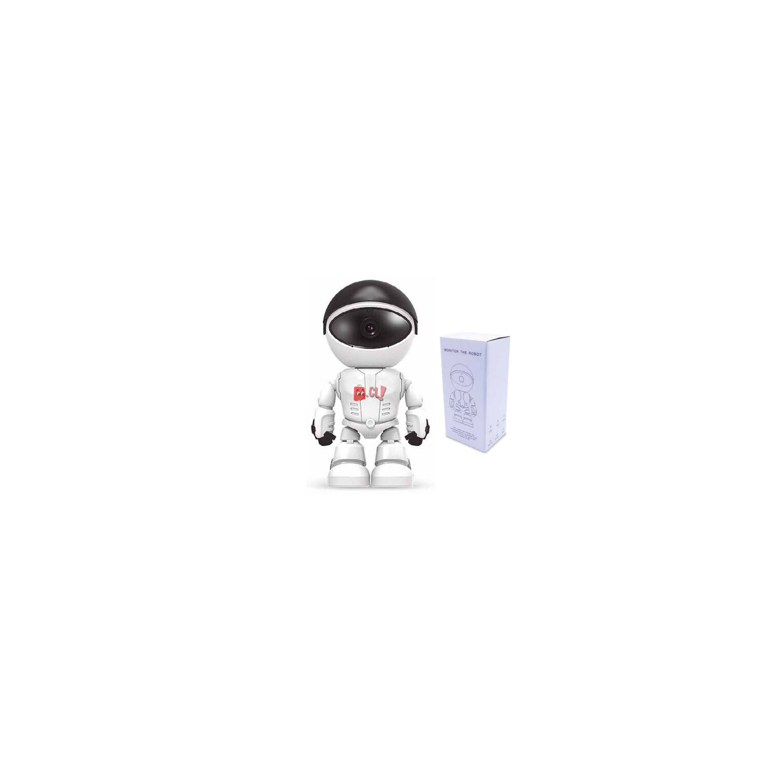 C&aacute;mara De Seguridad Dise&ntilde;o Robot Full Hd Wifi - Ps image number 2.0