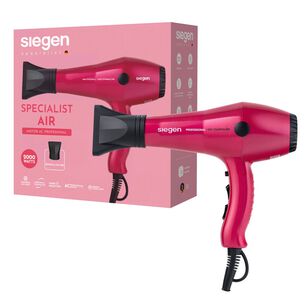Secador De Pelo Siegen Specialist Air Ion Negativ Rosa Sg3049c01 2000w
