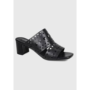 Sandalia Cuero Alegra Negro