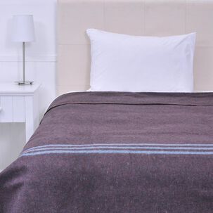 Frazada Termica 1.5 Plazas Lineas Morado