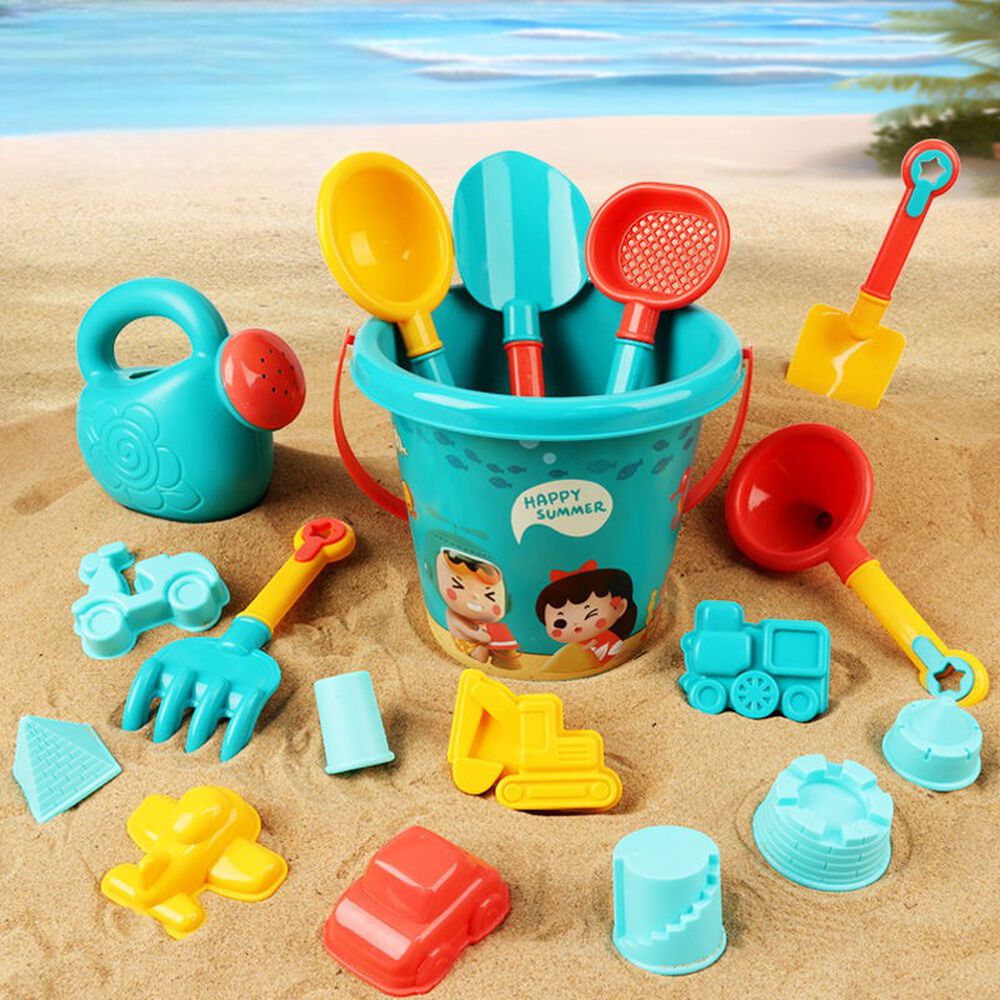 Juguete Set Balde Y Cami&oacute;n Playa 23 Piezas image number 2.0