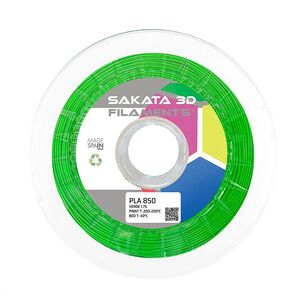 Filamento Sakata Pla 3d850 Color Verde 1kg
