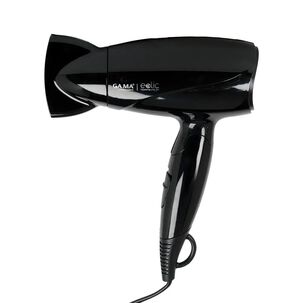 Secador De Pelo Gama Eolic Ion Mini 1600w Plegable Liviano Viaje Negro