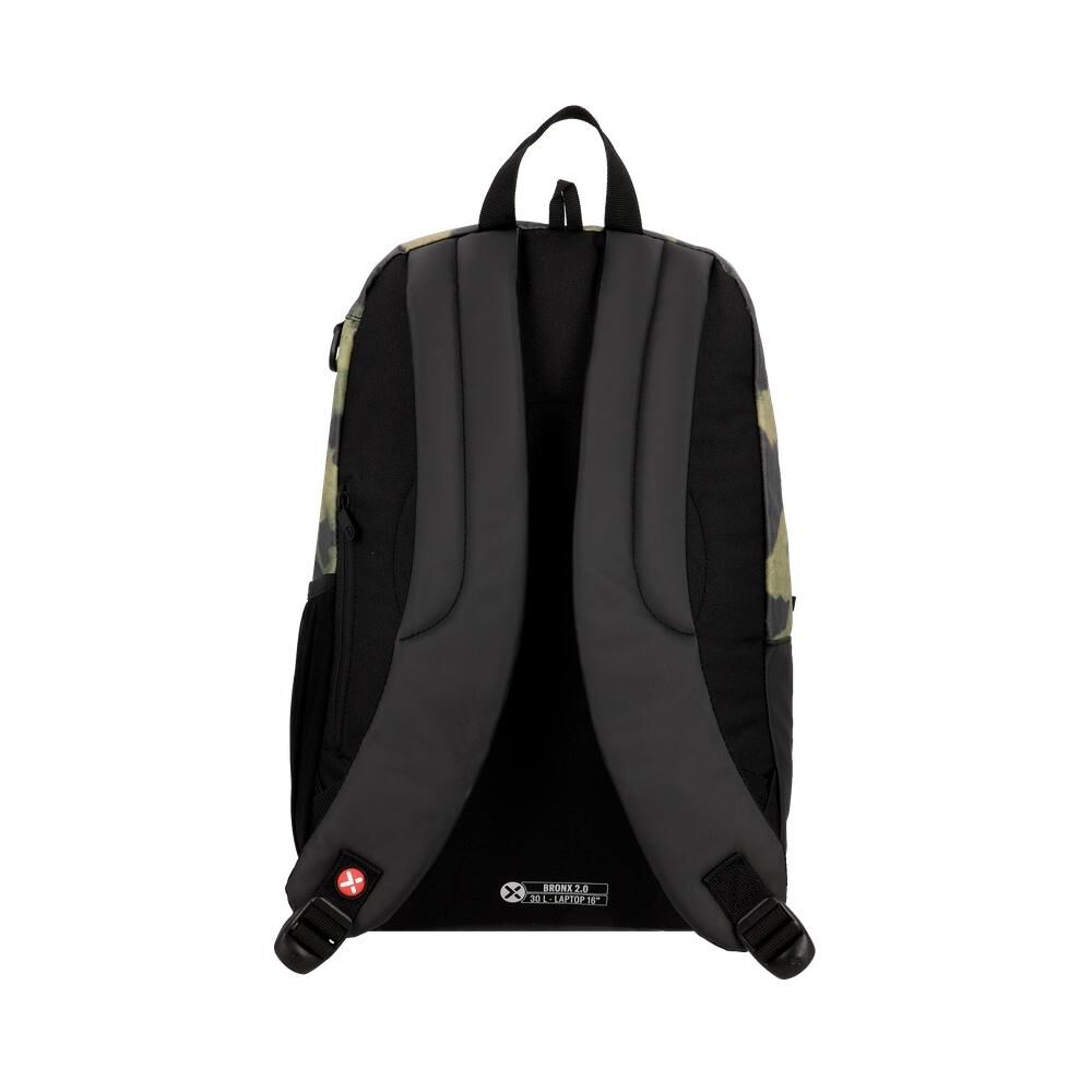 Mochila Notebook Xtrem Bronx 2.0 6xt Verde Militar 16" image number 4.0