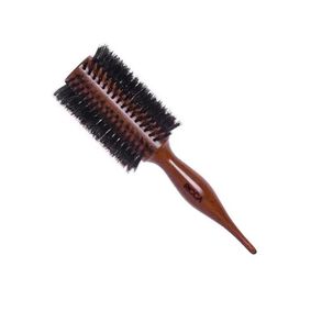 Cepillo Peine Redondo Para Peinar Cabello Pelo Café