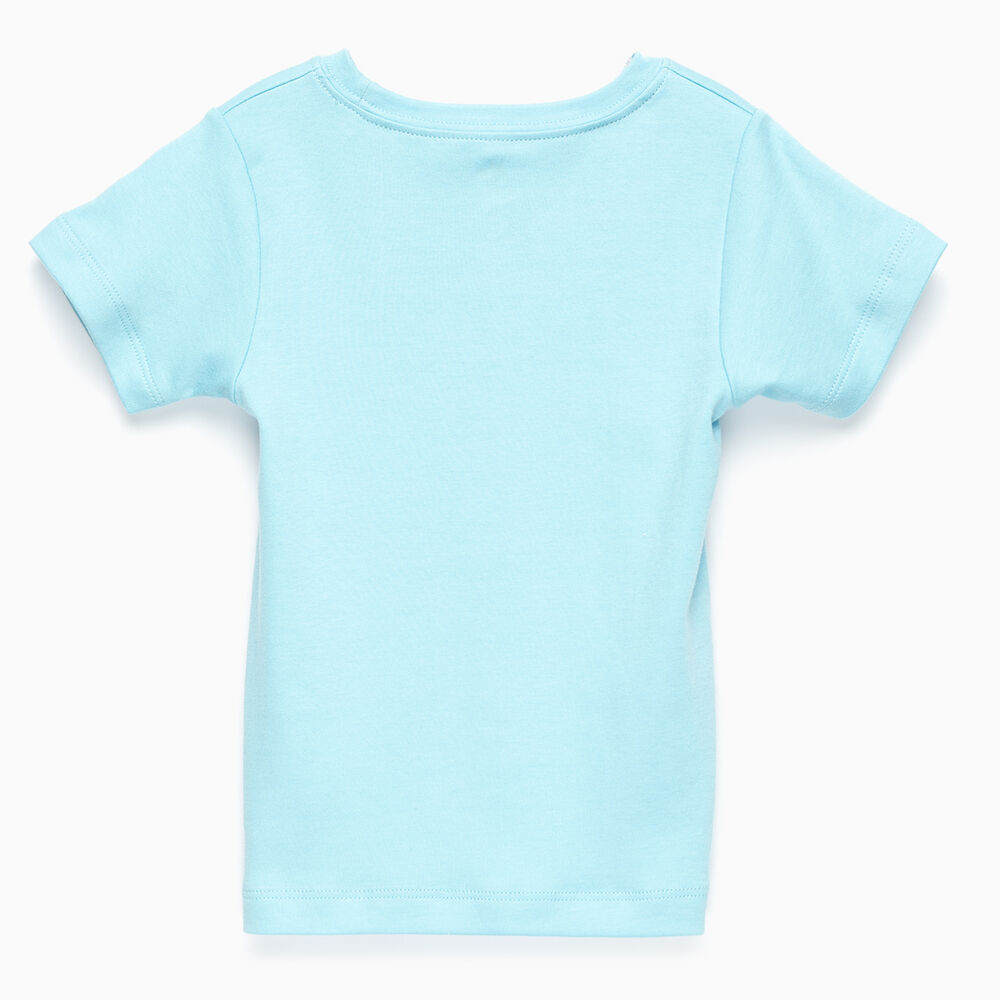 Polera Turquesa Coyote Algodón Peruano image number 1.0