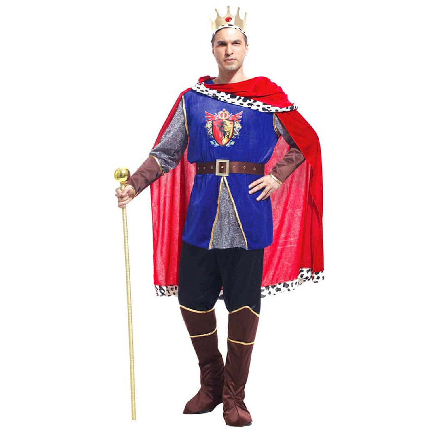 Disfraz Rey Medieval Adulto image number 0.0