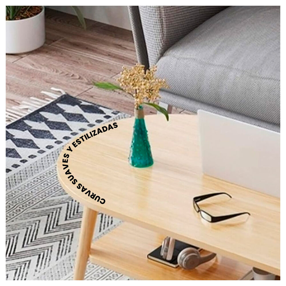 Mesa Para Sala Estilo Escandinavo Decorativa Y Pr&aacute;ctica image number 3.0