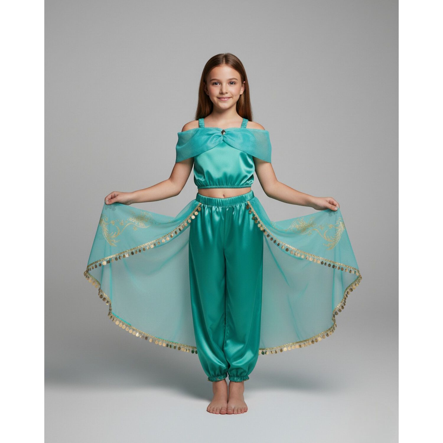Disfraz Princesa Jasmine Jazmin Aladd&iacute;n Cosplay image number 26.0