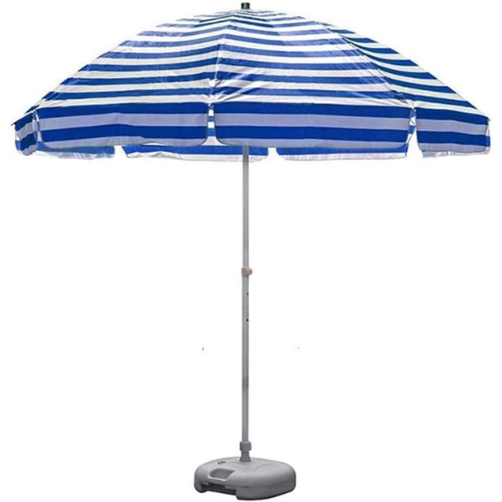 Quitasol Sombrilla De Playa Terrazas Exterior 1.8m Con Base image number 0.0