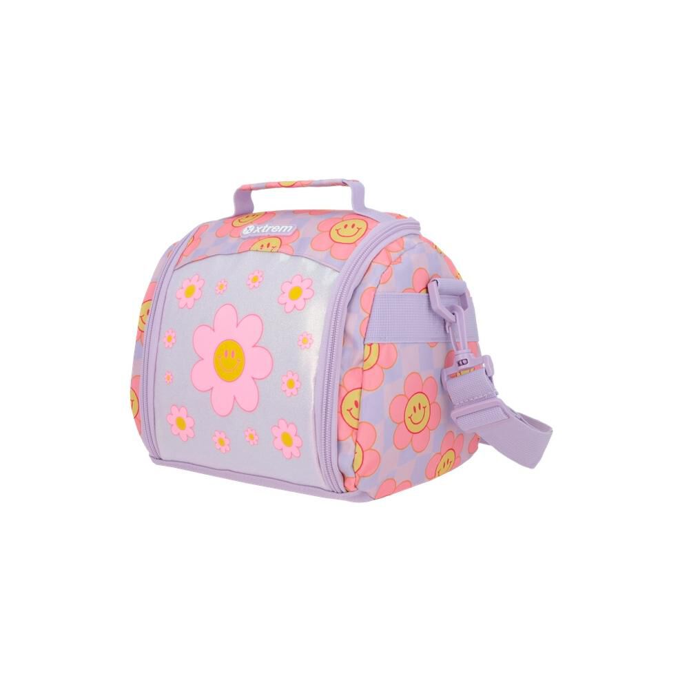 Lonchera T&eacute;rmica Xtrem Break 3.0 6xt Flores Lila image number 1.0