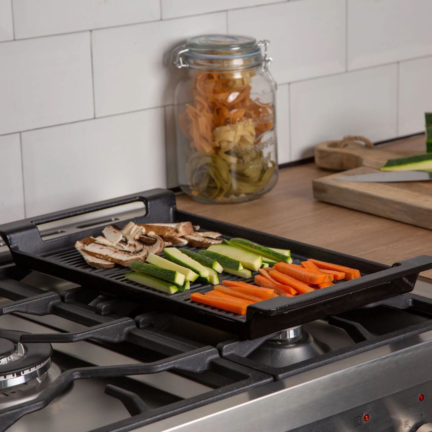 Plancha De Hierro Fundido Simple Cook Iron Grill image number 4.0