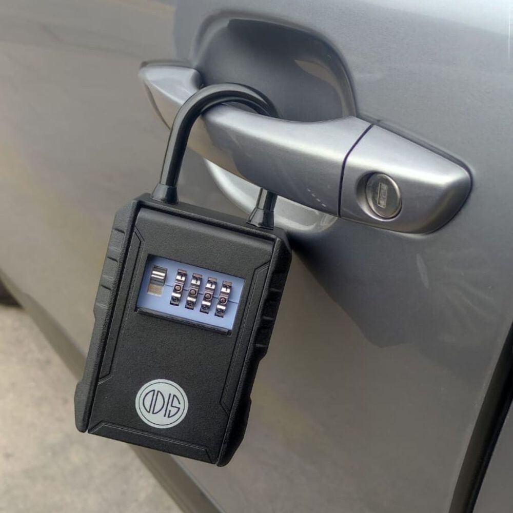 Caja Guarda Llaves L Gancho Con Clave 120x89x44mm image number 6.0