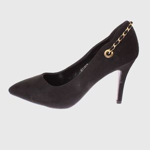 Zapato Taco Negro Cellina Art. 5sj1807negro