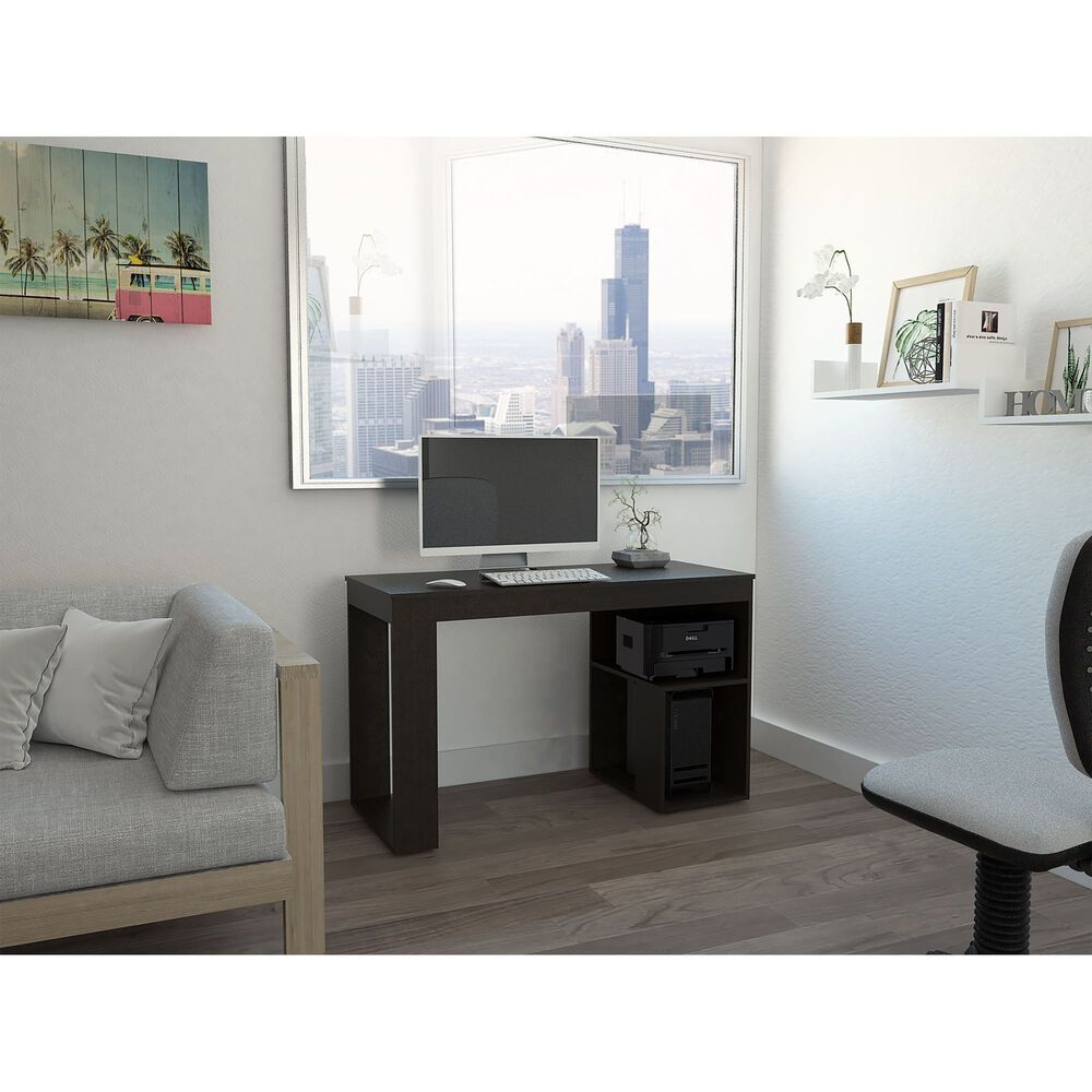 Escritorio 73,5x120x50 Cm Fm-037n - Negro image number 7.0