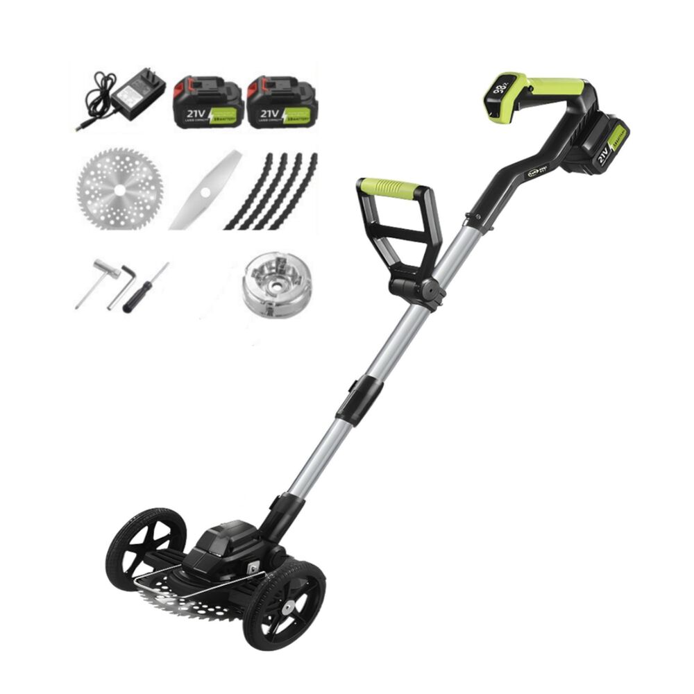 Orilladora De Pasto El&eacute;ctrica 2 Bater&iacute;as M&aacute;s Accesorios A01 image number 0.0