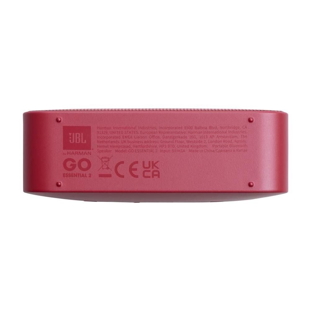 Parlante Bluetooth JBL Go Essential 2 Rojo image number 7.0