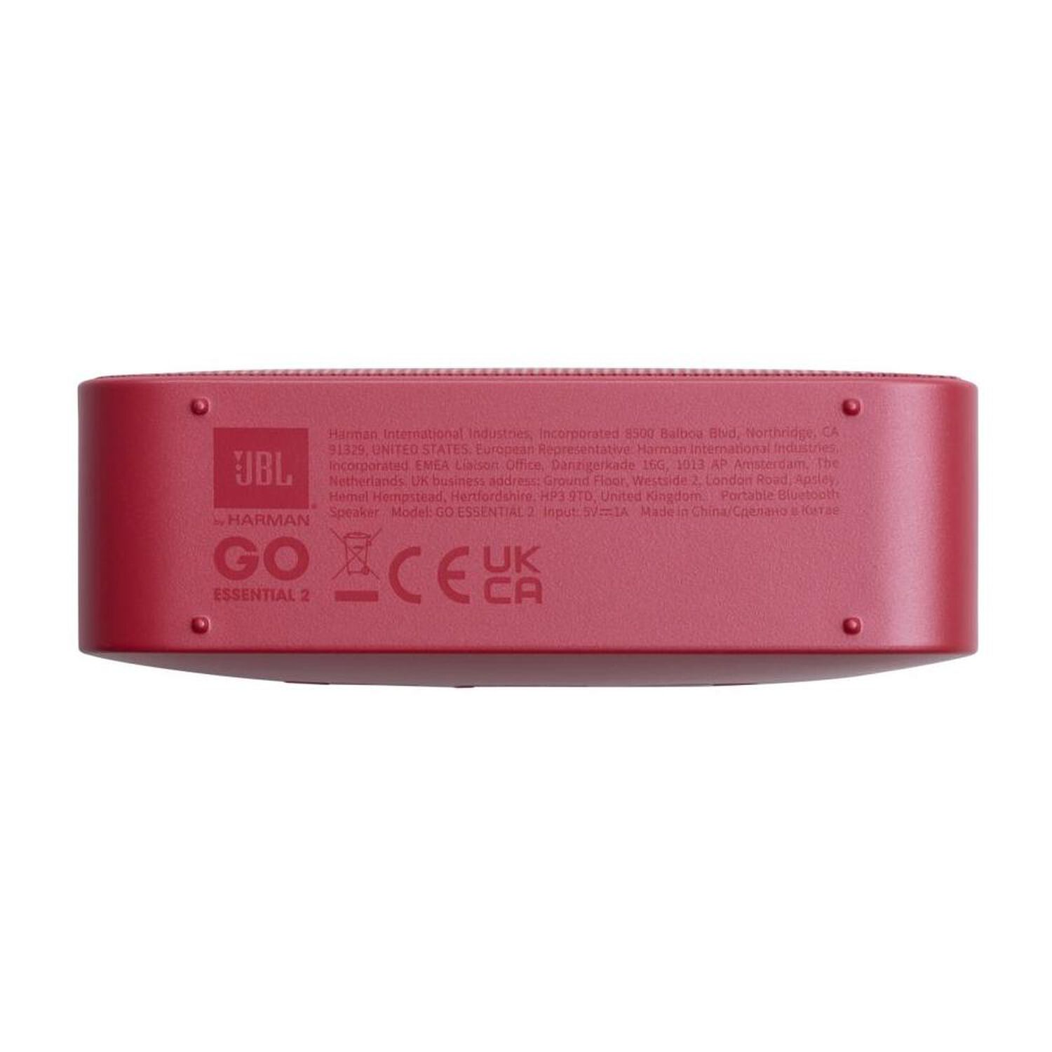 Parlante Bluetooth JBL Go Essential 2 Rojo image number 7.0