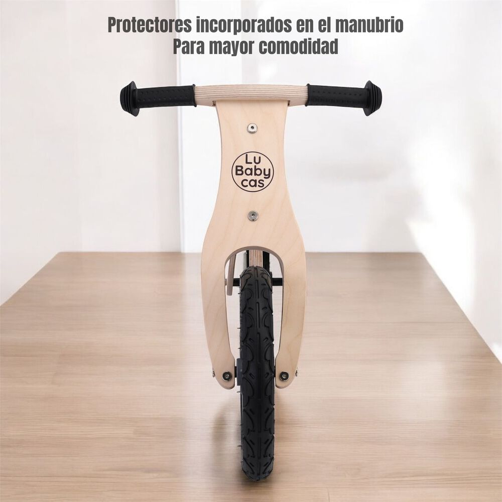 Bicicleta De Equilibrio Madera Wood Lubabycas image number 3.0