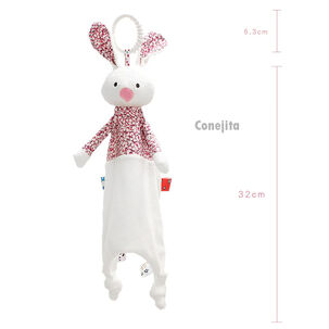 Peluche Tuto De Apego Juguete Amigo Sonajero Bebe Guagua