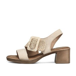Sandalia Fiesta Tacon Vintage Mujer Weide Jn705