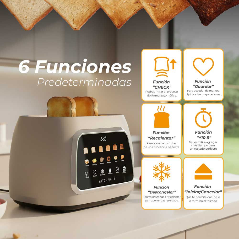 Tostador Digital Smart Toast Compact - 100% Autom&aacute;tico image number 5.0