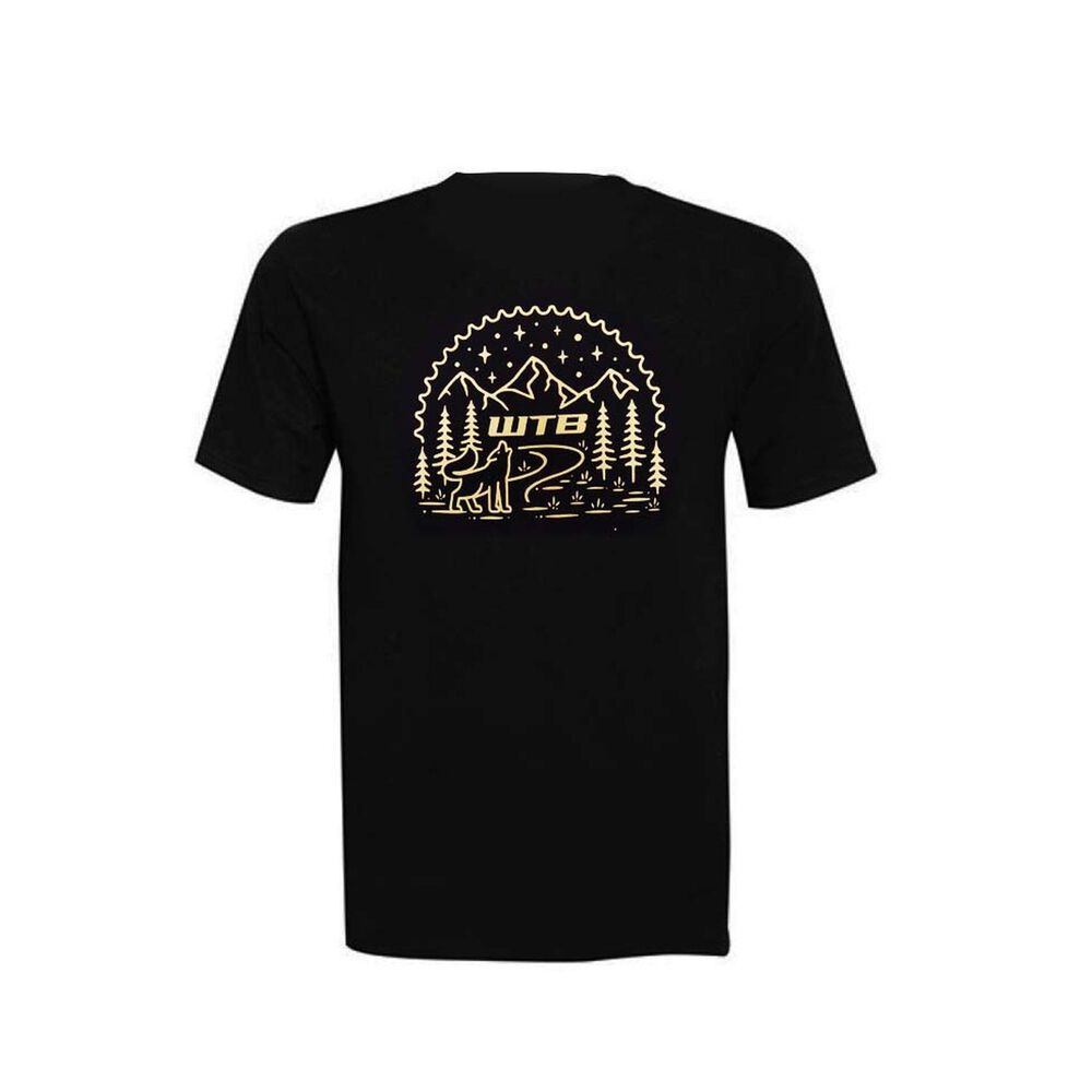 Polera Wtb Manga Corta Wolf Negro S image number 1.0