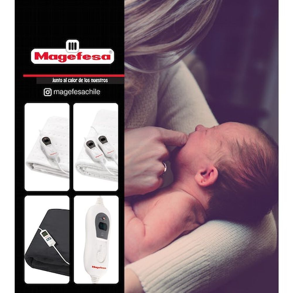 Calienta Camas Magefesa 2 Plazas 160x140cm Lavable Mgf1531 image number 7.0