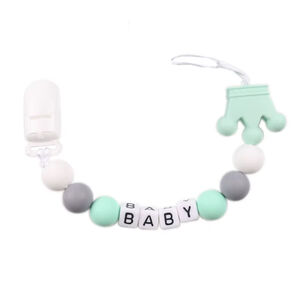 Sujeta Chupete Clip Porta Chupete Silicona Baby Afirma Tete