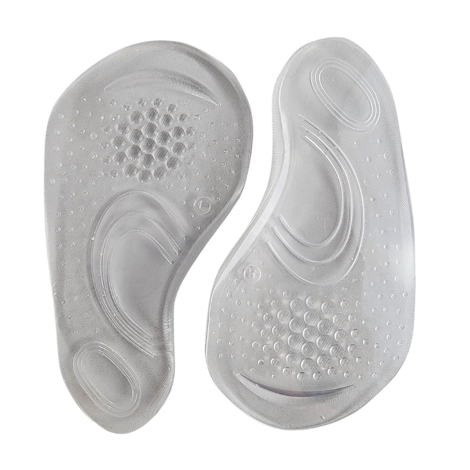 Par De Almohadillas Ortop&eacute;dicas De Silicona Transparente image number 0.0