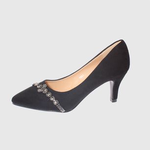 Zapato Taco Negro Mia Mia Art. 51991black
