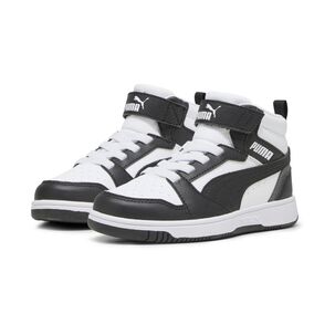 Zapatilla Urbana Ni&ntilde;o Puma Rebound V6 Mid Ac+ Ps Blanco/negro