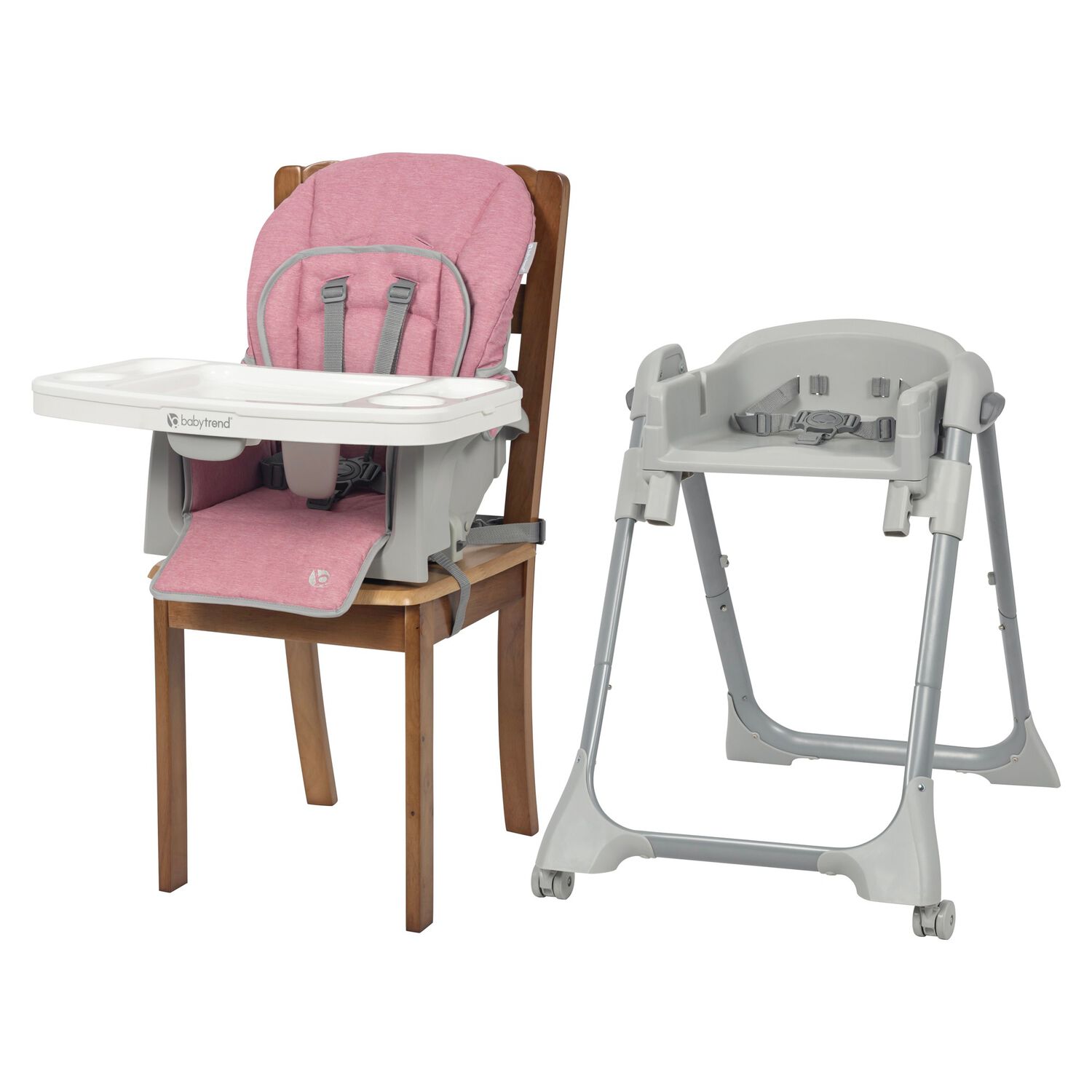 Silla De Comer 7 En 1 Everlast Stellar Rosado | Desde Los 6 Meses Hasta 27 Kg image number 6.0