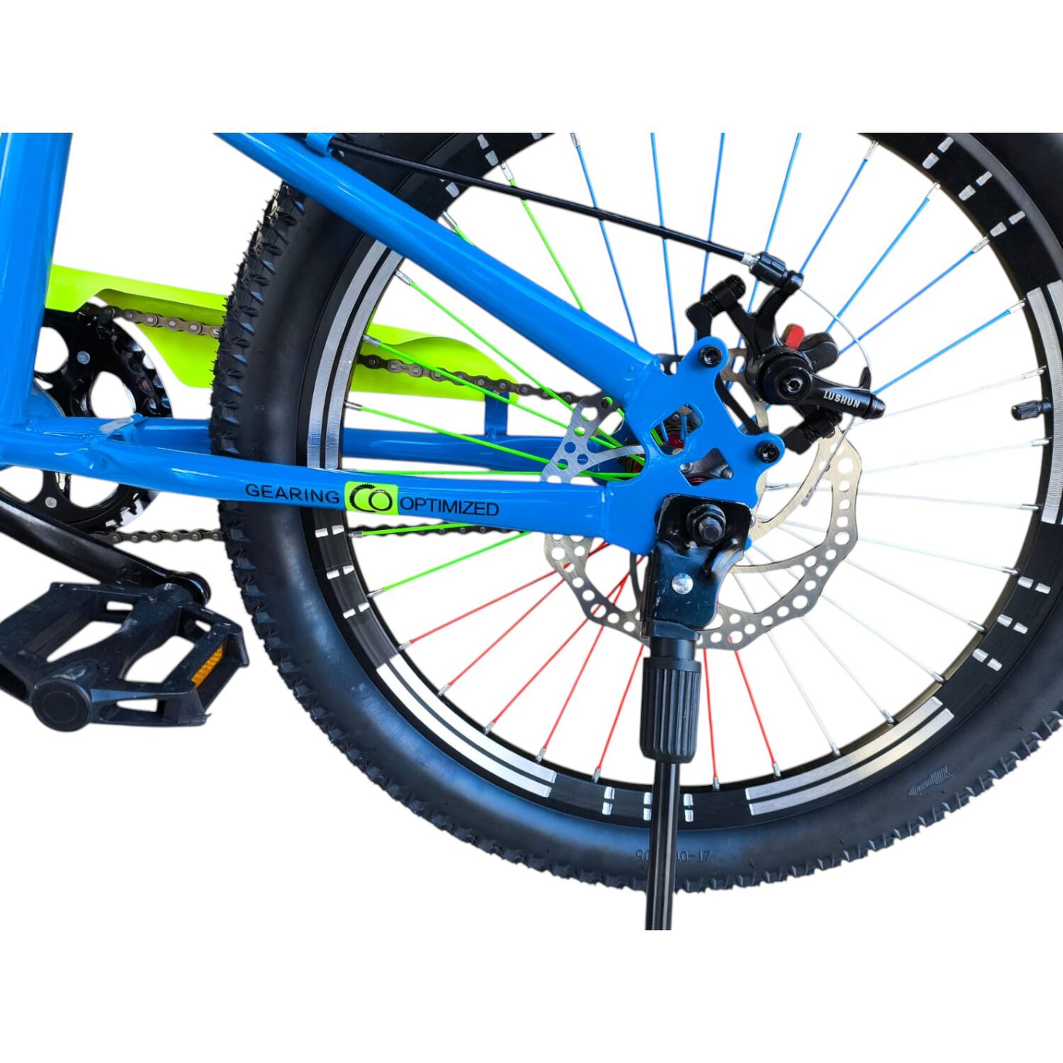 Bicicleta Aro 20 Cfeng Con Freno Disco Azul image number 7.0
