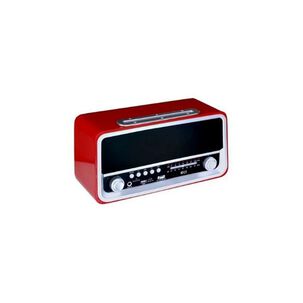 Radio Bluetooth Portátil Retro Irt Usb Am Fm Rojo Fx Vintage