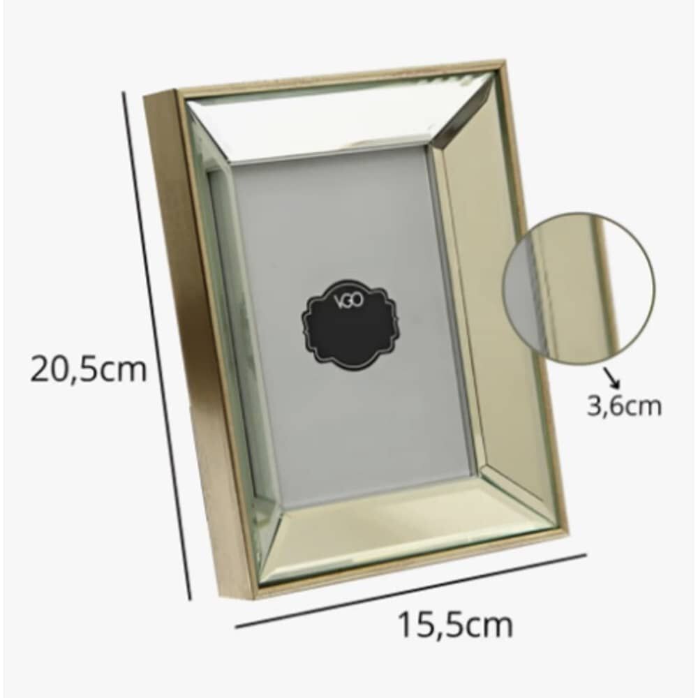 Marco De Foto 10x15 Color Plateado image number 1.0