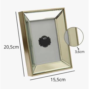 Marco De Foto 10x15 Color Plateado