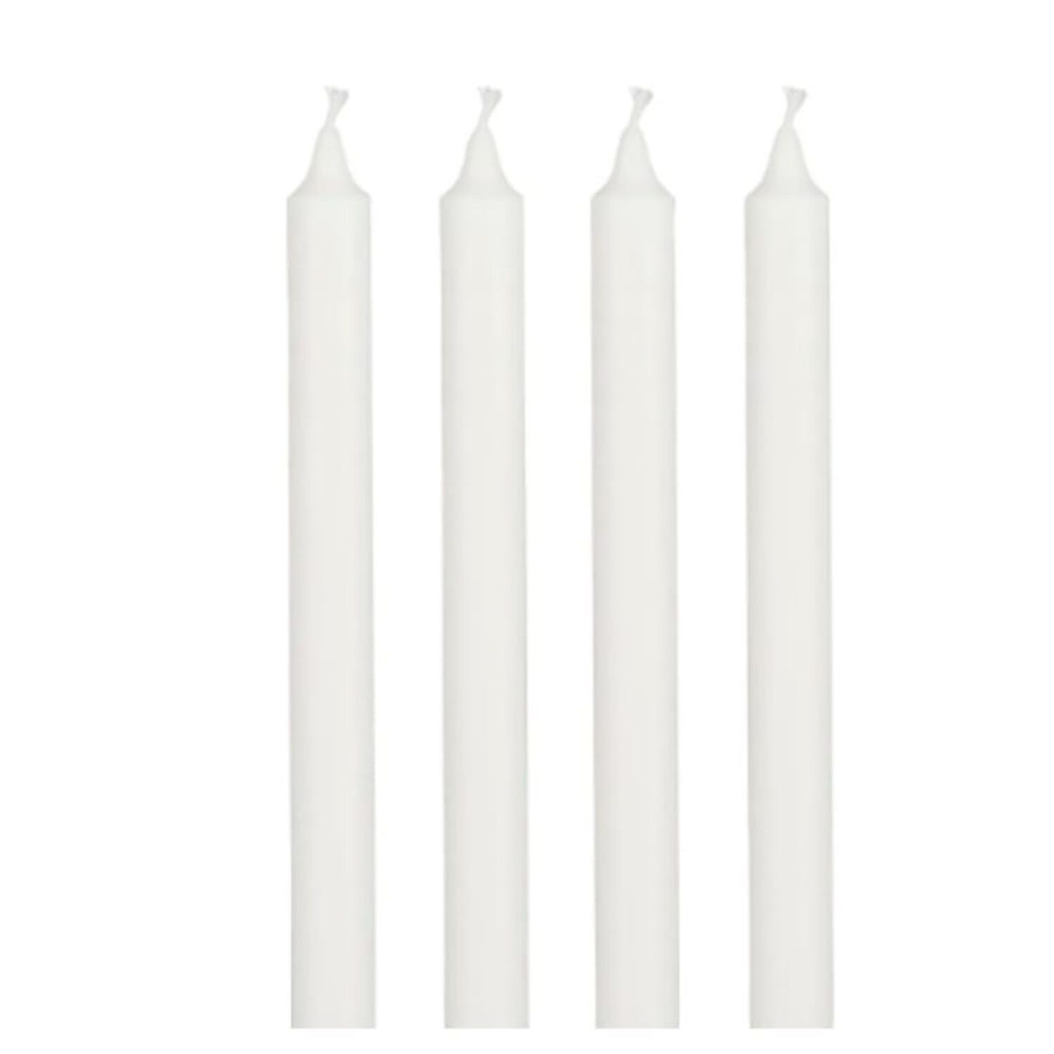 Pack De 6 Velas Blancas De 20 Cm image number 1.0
