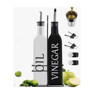 Aceite Vinagra Set Botella Dispensador
