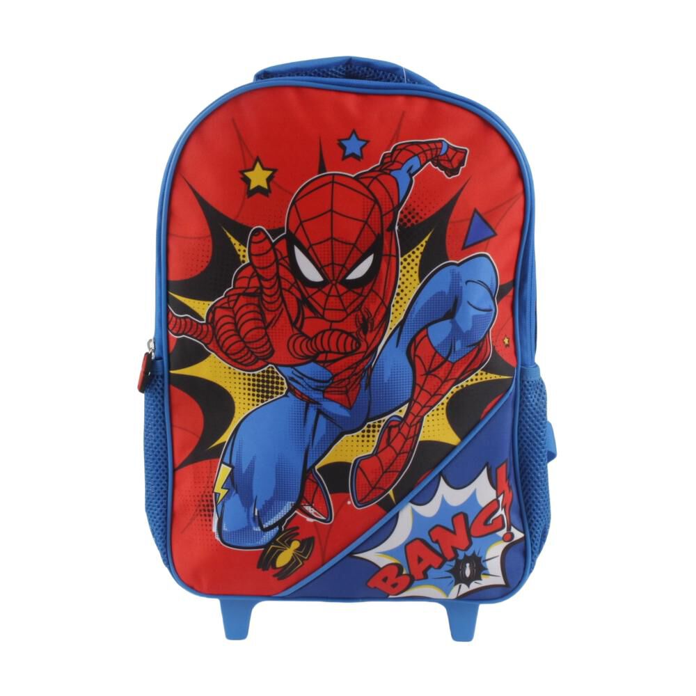Mochila Infantil Con Ruedas 15 Spiderman 2 Diseños image number 0.0