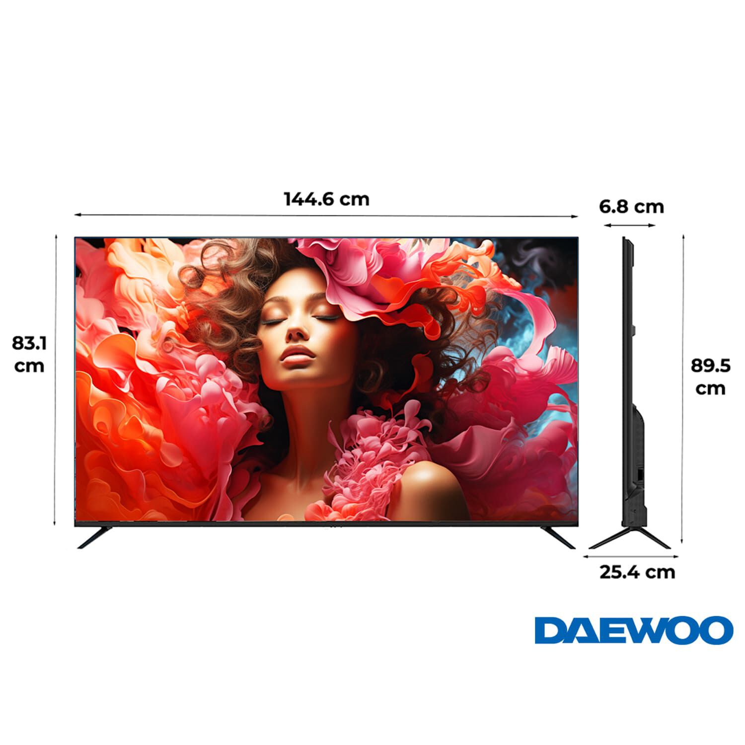 Smart Tv Daewoo Xled 65&Prime; 4k Uhd Webos Dolby Audio Con Magic Control | Da-ls65u1 image number 2.0