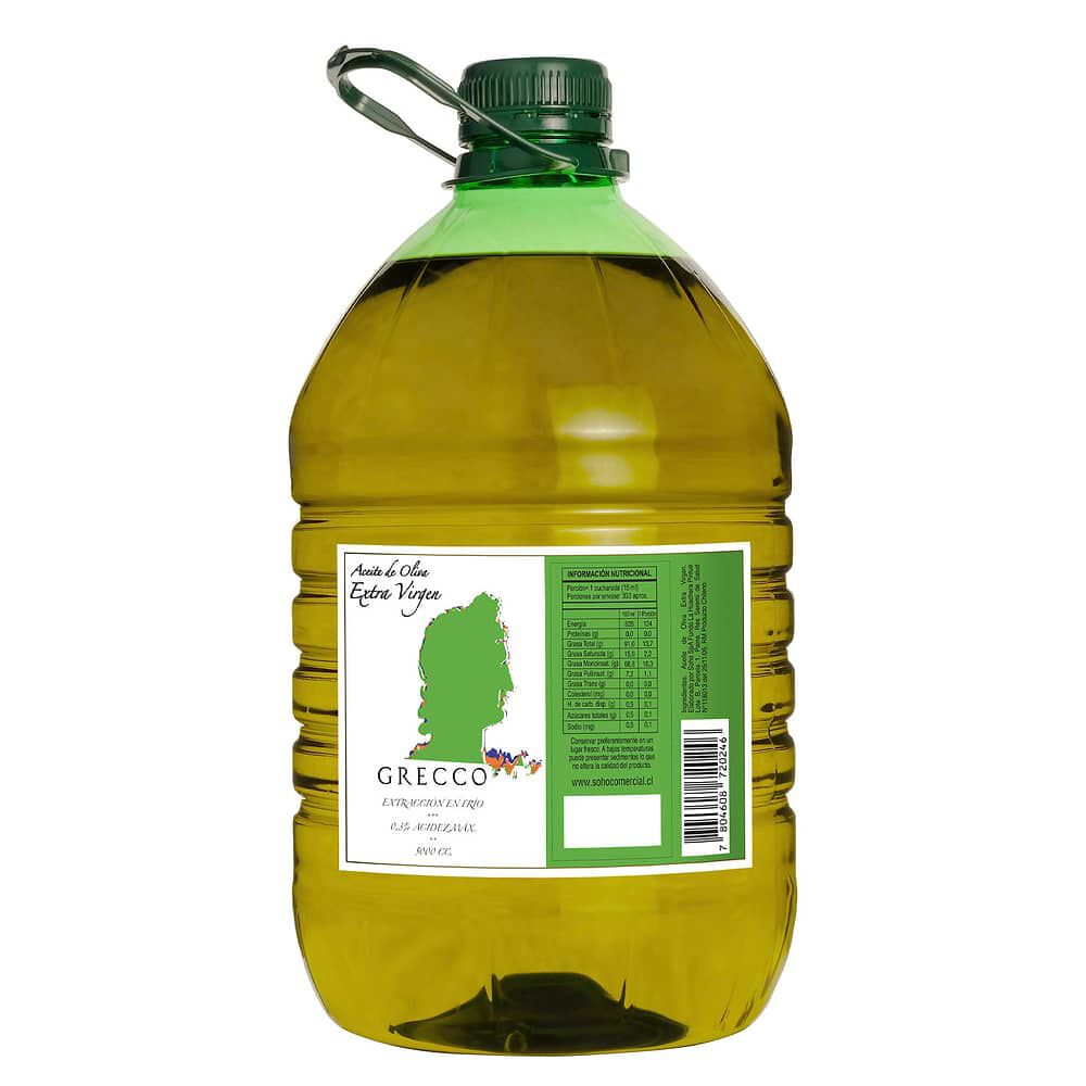 Aceite De Oliva Extra Virgen Grecco 1 X 5000 Ml image number 0.0