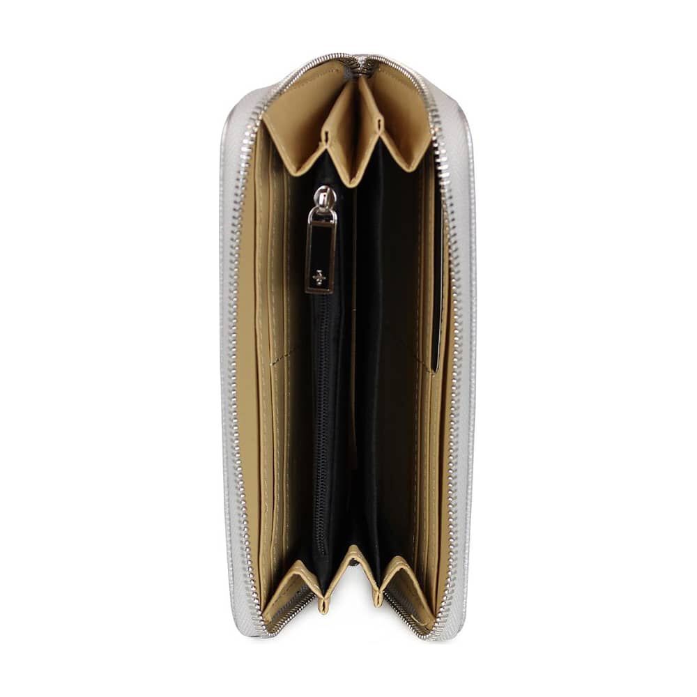 Billetera Mujer Bessie Plateada Kenneth Cole image number 3.0