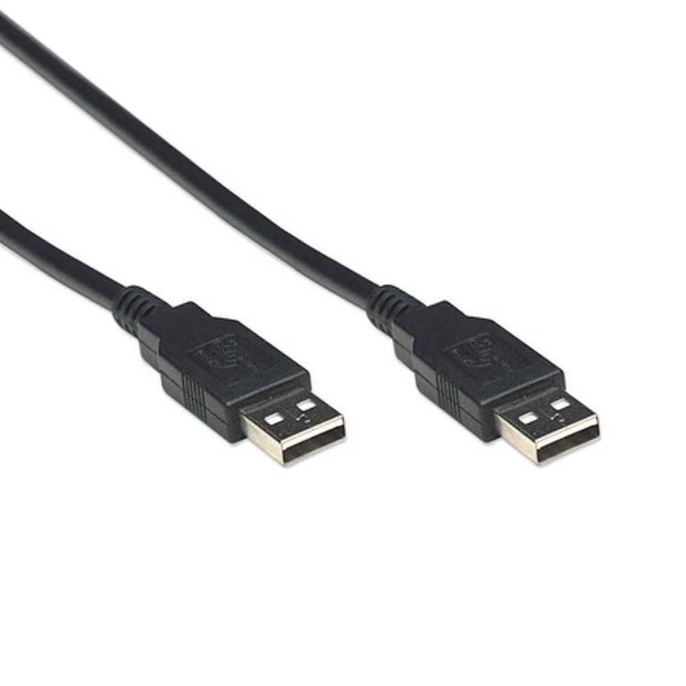Cable Usb 2.0 Macho A Macho 480 Mbps, 1.8 Mts Manhattan image number 0.0