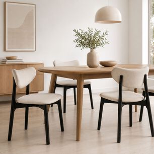 Silla De Comedor Madera Teng 49x61x80
