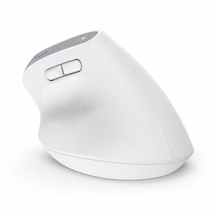 Mouse Vertical Inal&aacute;mbrico Dual Ergon&oacute;mico Trust Bayo+ White