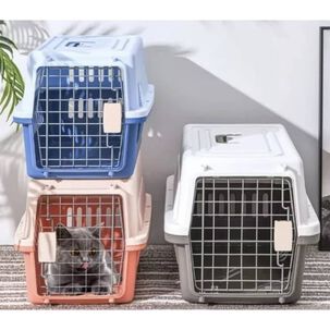 Transportador Perros Gatos Conejos Canil Para Mascotas 48cm