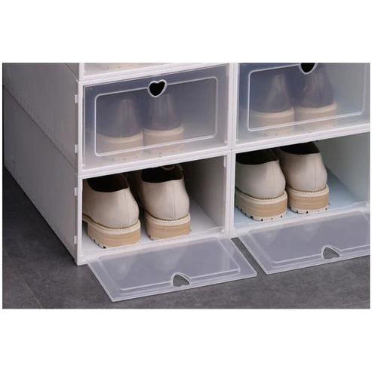 Set 4 Cajas Organizadoras De Zapatos image number 2.0