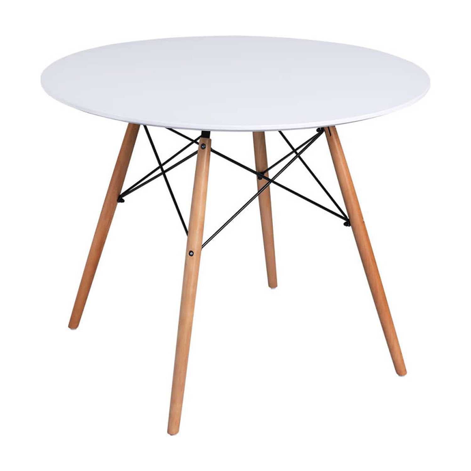 Mesa Eames Redonda 120cm Blanca image number 0.0